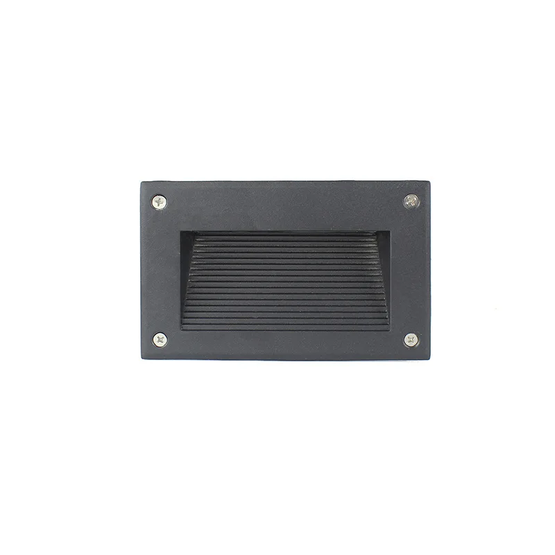 Outdoor waterproof step led step stair embedded square courtyard foot light