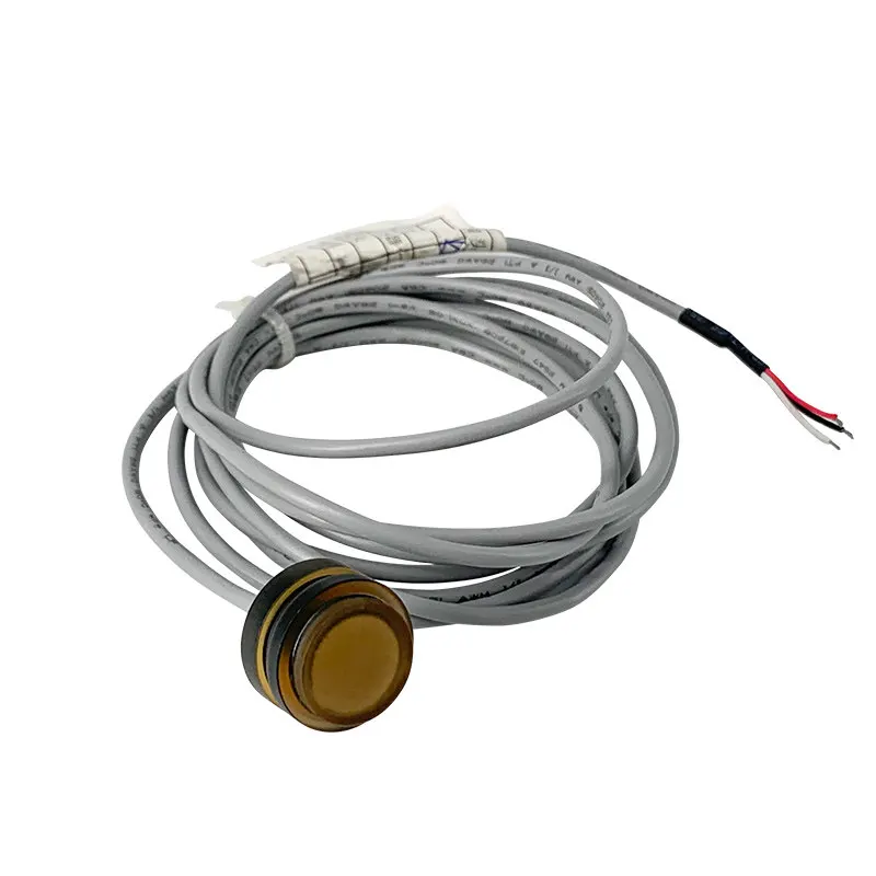 1MHz21mm Small Size Ultrasonic Sensor Flowmeter Probe Time Difference Method Flow Measurement and Distance Measurement
