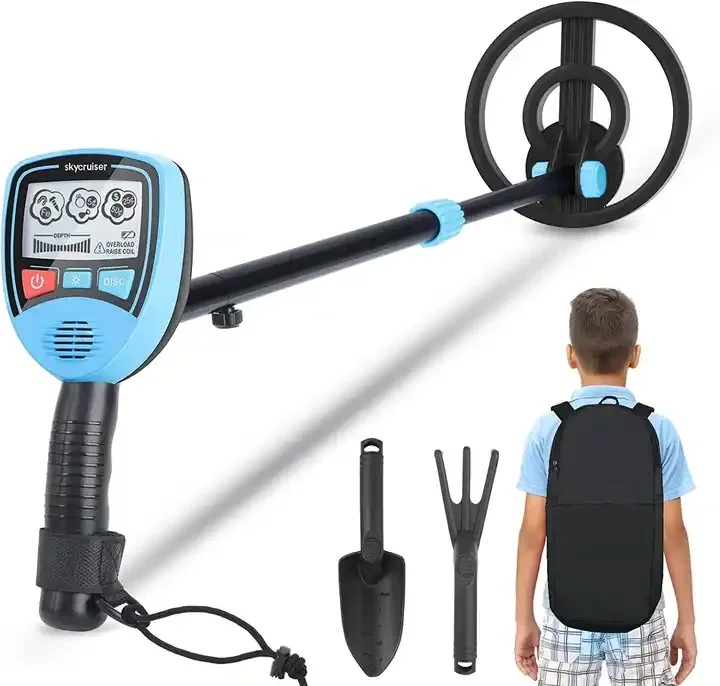 

Kids best gift junior Metal Detector MD-1012 beginner metal gold detector for outdoor treasure hunting