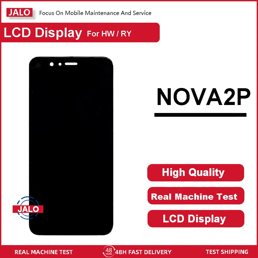 JALO Mobile Phone LCD Screens For Huawei Nova2plus LCD Display BAC-AL00 NOVA2P Premium LCD Panel Replacement With Free Tools