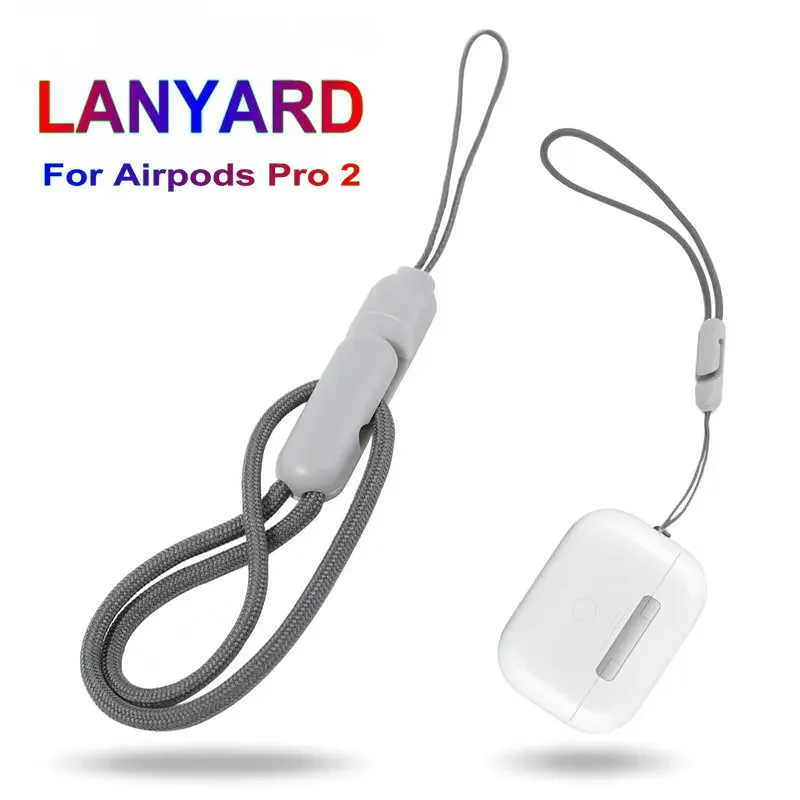 

Earphone Lanyard Ear Phone Rope for Airpods Pro 2nd Accessory for Apple Airpods 3 1 2 Pro Case Hang Rope Official Braided Strap