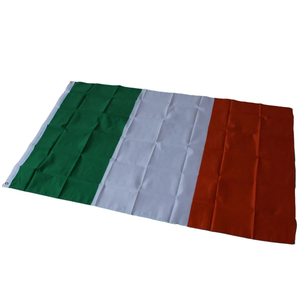 1Pcs Ireland Mini Stick Flag Premium Dacron Small Size Sports Game Prop Party Decoration Sturdy Lightweight Vivid Color