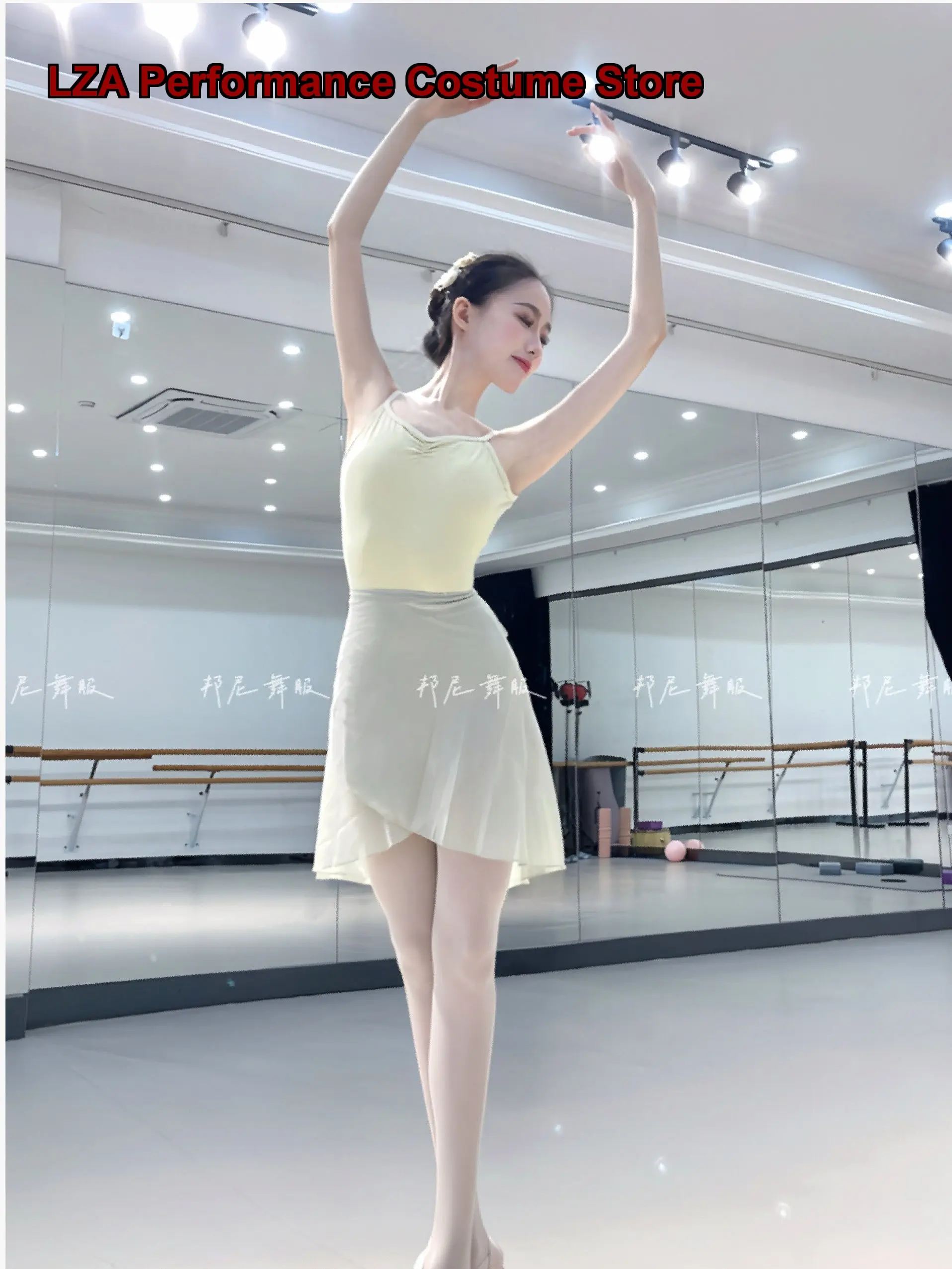 bonnie-dance-high-cut-art-exam-body-women's-dance-spaghetti-strap-body-adult-practice