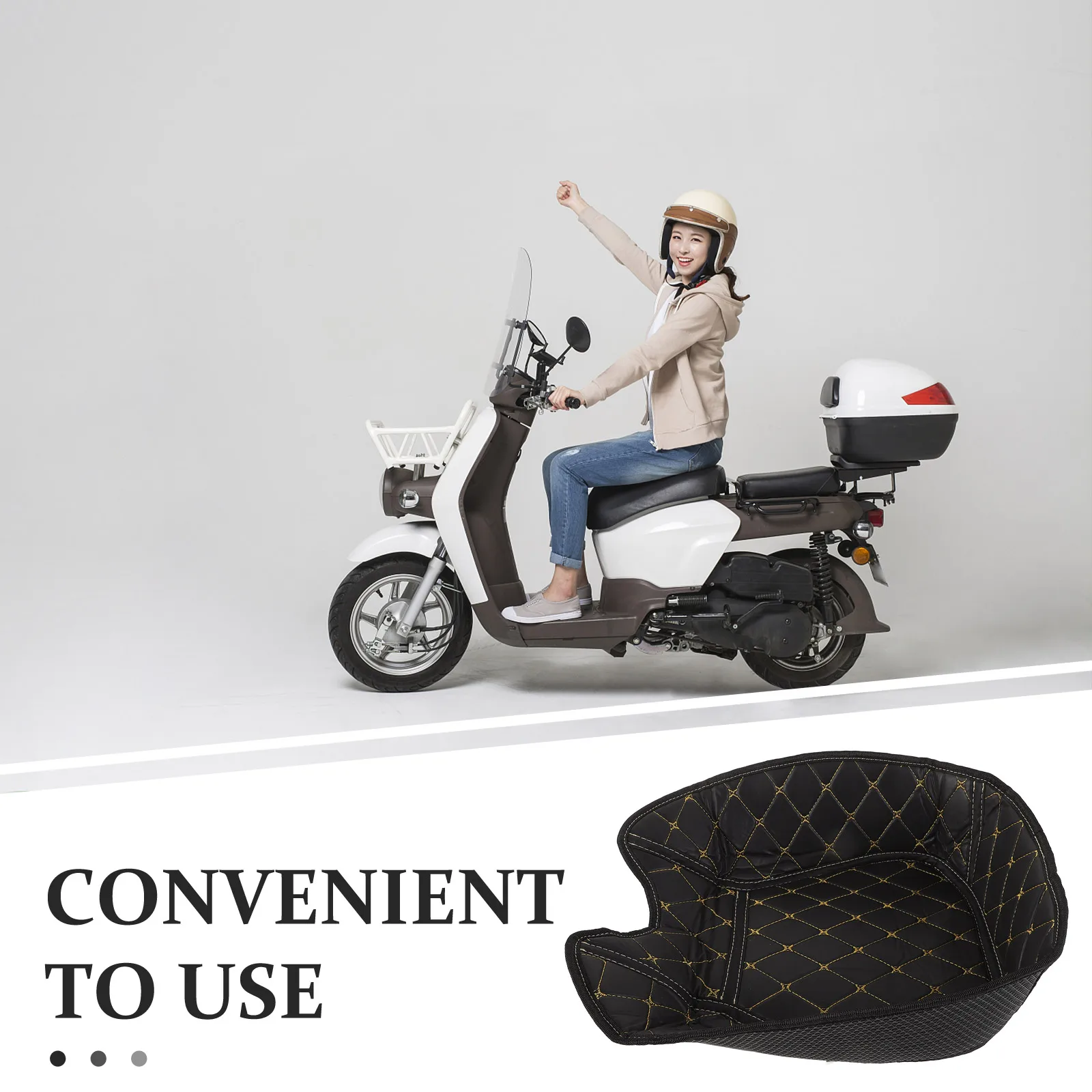 وسادة بطانة صندوق خلفي مناسبة عالميًا وبطانة داخلية متينة من البولي يوريثان لعلبة تخزين الدراجات النارية وحماية سفلية #2