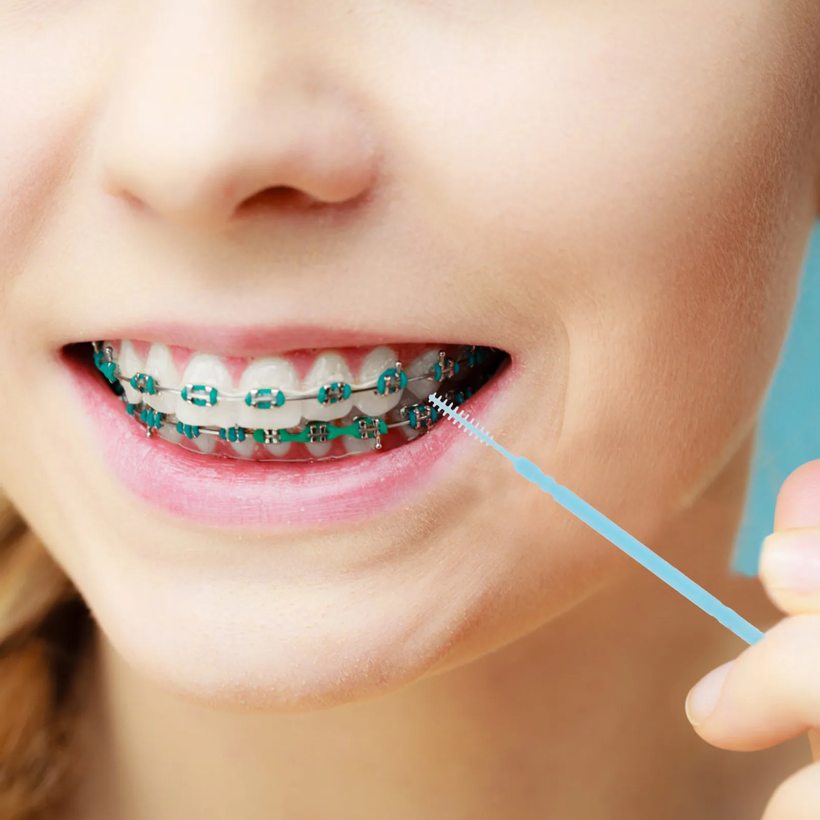 

1060Pcs Double Head Dental Floss Picks Safe Soft Plastic Toothpicks for Teeth Gaps Easy to Use and Carry Assorted Colors