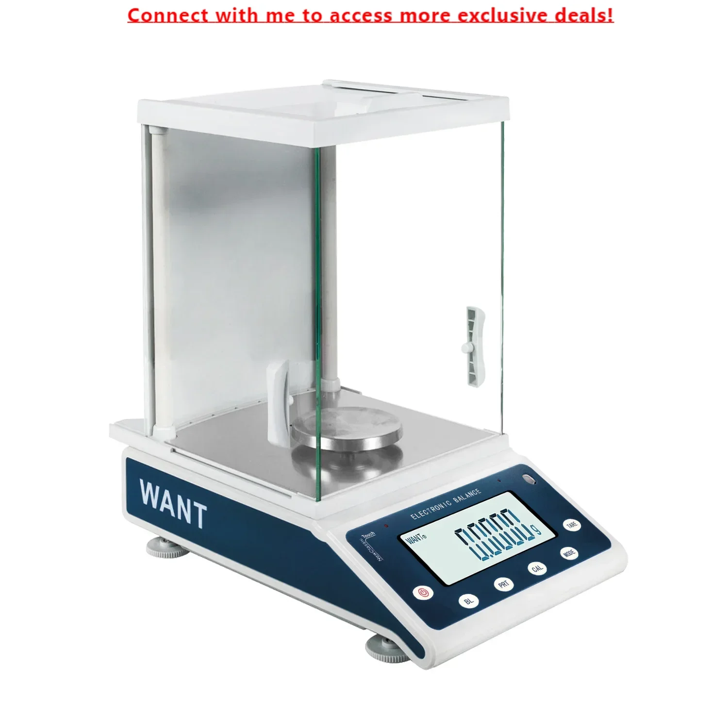 

Customizable Laboratory Electronic Analytical Balance Digital Scales 0.1mg 200g