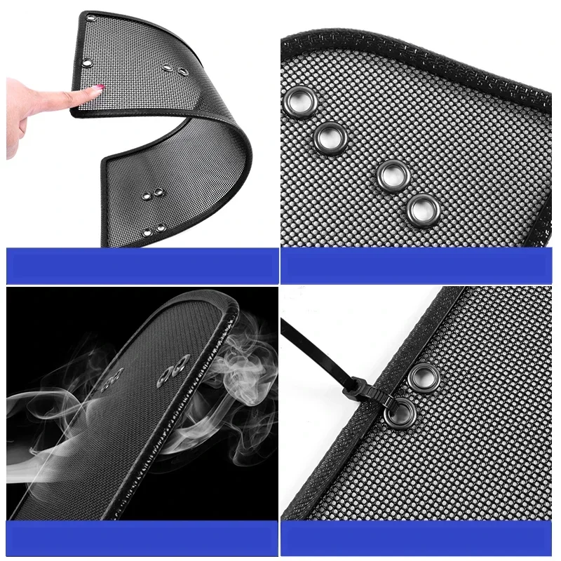 

For Toyota Sienna Granvia Car Water Tank Protective Net, Rat and Dust Proof Medium Net Special Modified Insect Net Accessories