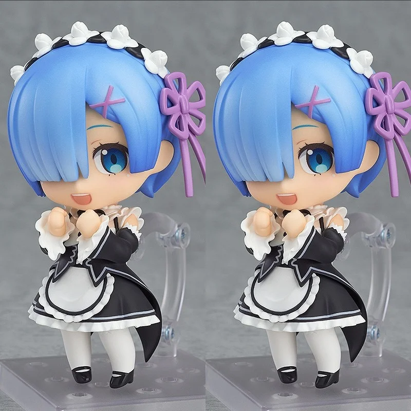 

Original 10Cm NENDOROID #663 Rem Action Figure Toys For Kids Gift Collectible Model Ornaments