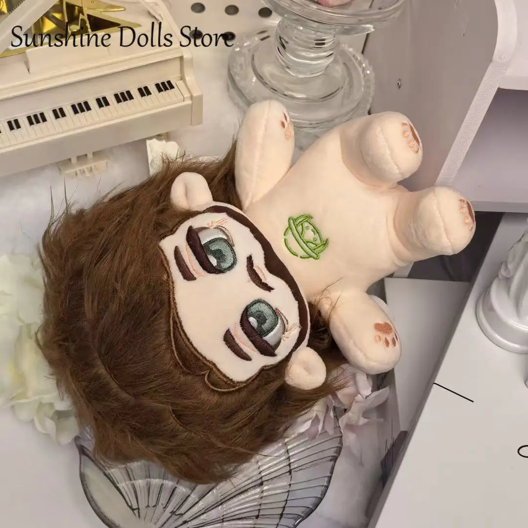 Identity Ⅴ Leo Beck Hell Ember Factory Owner Cotton Doll Anime Plush Stuffed Skeleton Body Handsome Plushie Dress Up Toy Gift