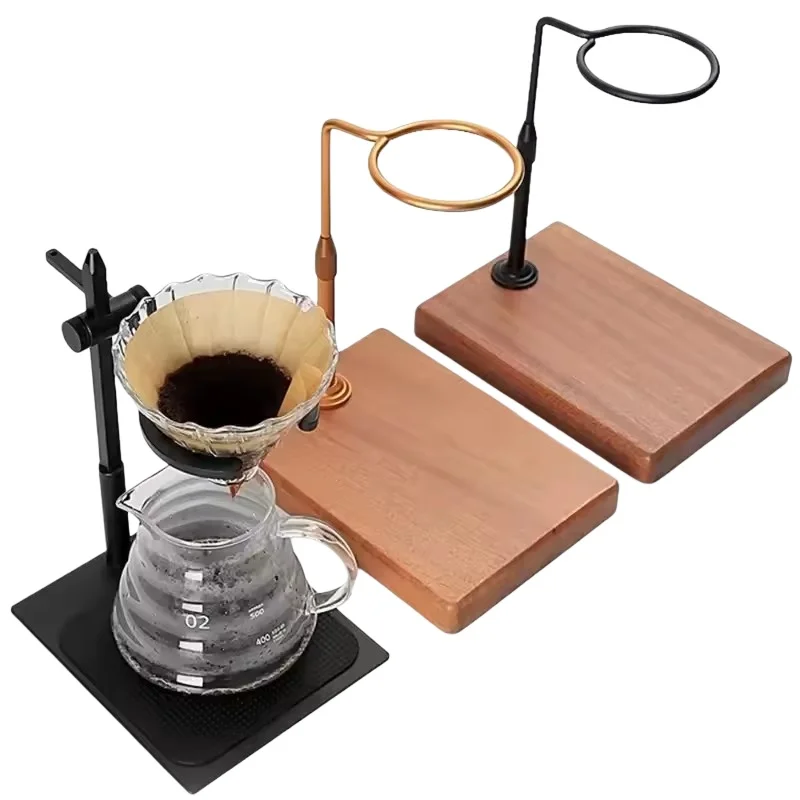 

Coffee Hand Brewing Stand for V60 Type Filter Cup Filter Rack Hand Brewing Coffee Pot Set Adjustable Stand Barista Accessories