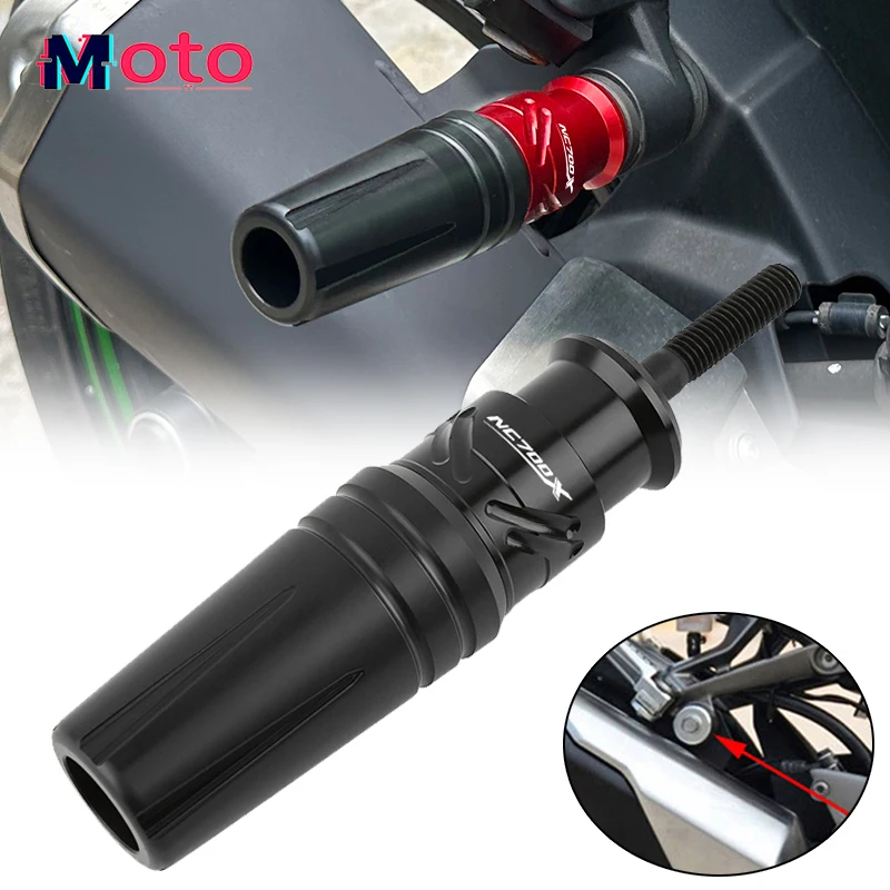 For Honda NC700 NC700X NC 700 X Motorcycle Accessories Aluminium alloy Falling protection Exhaust Silder Crash pad slider