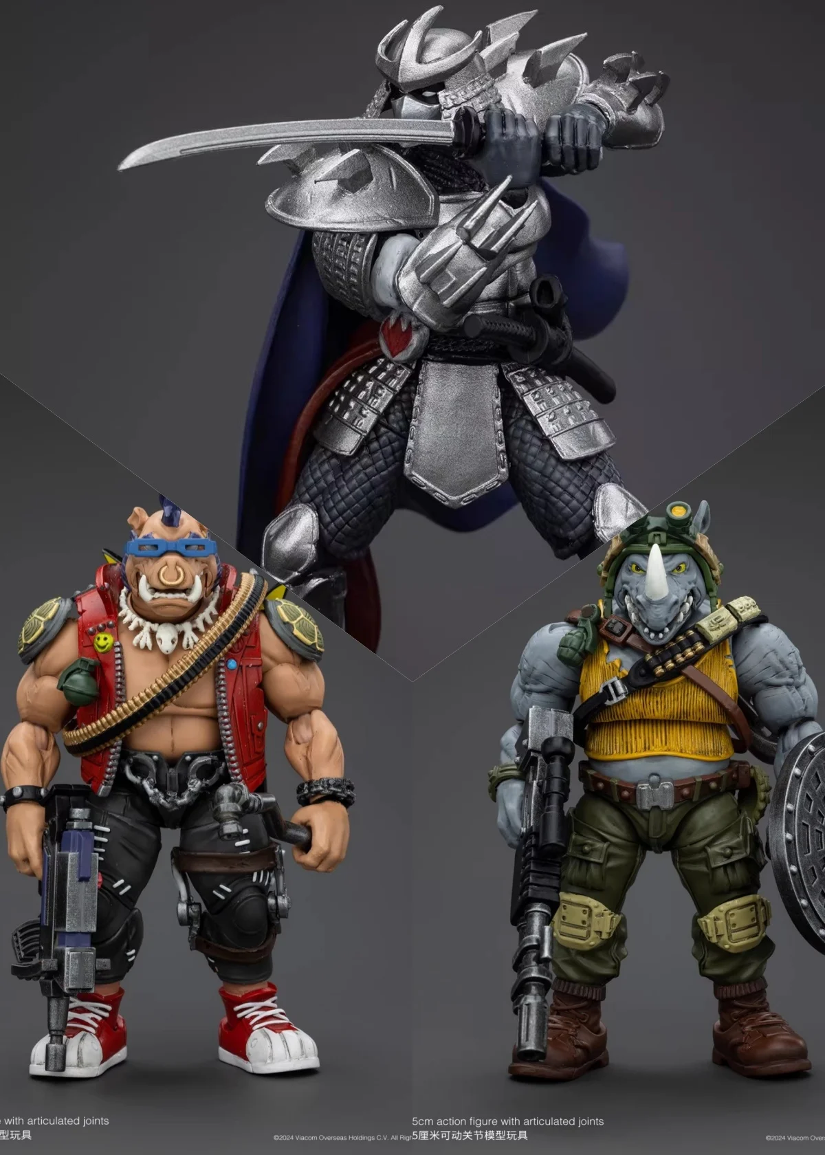 

JOYTOY JT00157 JT8476 JT8469 1/18 Final Boss Wereboar Mr. Rhinoceros Full Set Collectible 10.9cm 11.5cm Game Action Figure Model