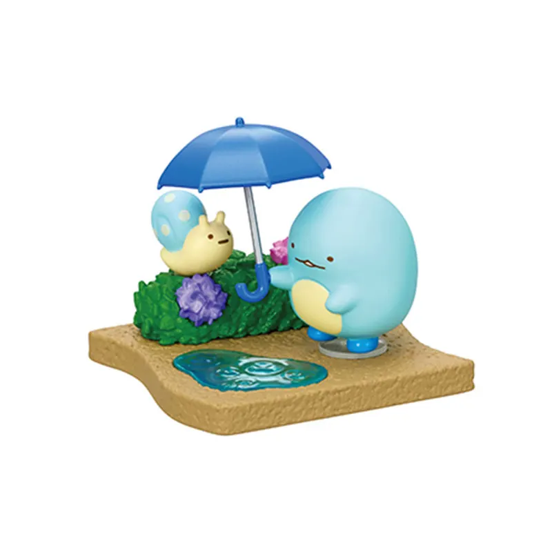 Re-ment Sumikko Gurashi Rainy Day Walk Mystery Blind Box Kawaii Cute Anime Figure Toy Gift Little Friends Collectible
