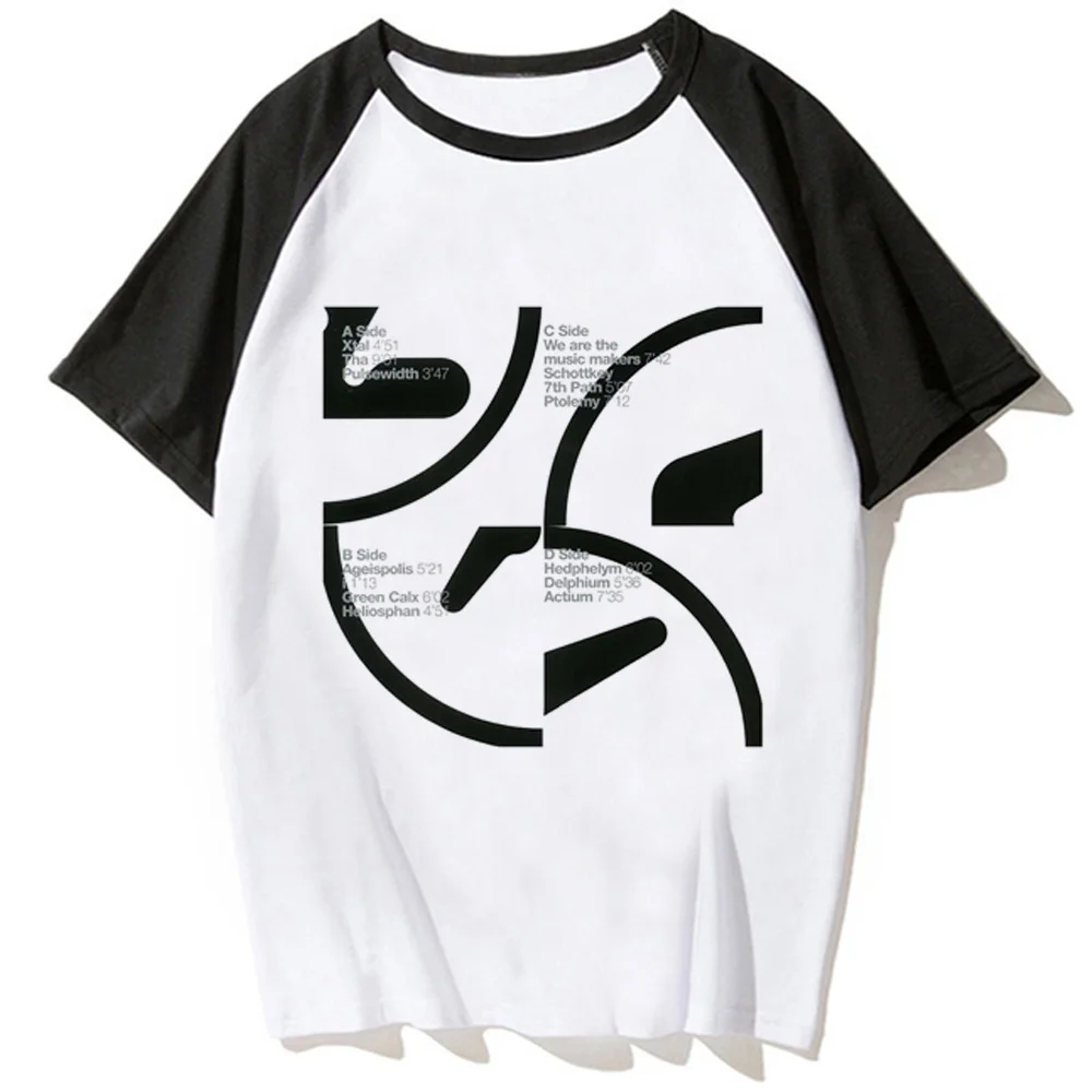 Aphex Twin t-shirts women summer t-shirts girl y2k clothing