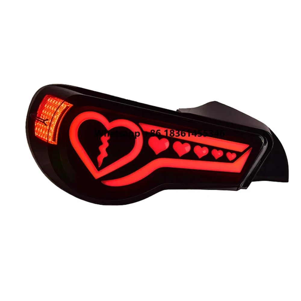 

For BRZ 2012-2021 Car Taillights Assembly Upgrade Heart Style Startup Effect Signal Light Tool Accessories