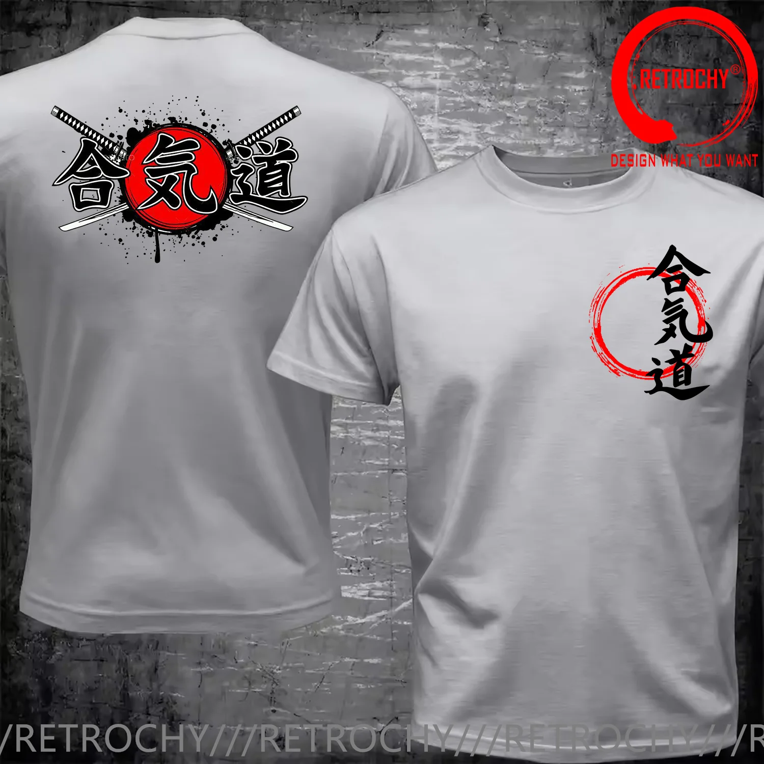 Hot Sale Japan Wushu Printed Fitness GYM T-shirt Aikido Take Exercise Casual Fashion Comfort Man TShirt Harajuku Style Loose Tee