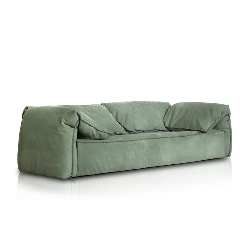 

Sofa Italian minimalist living room matte cloth
