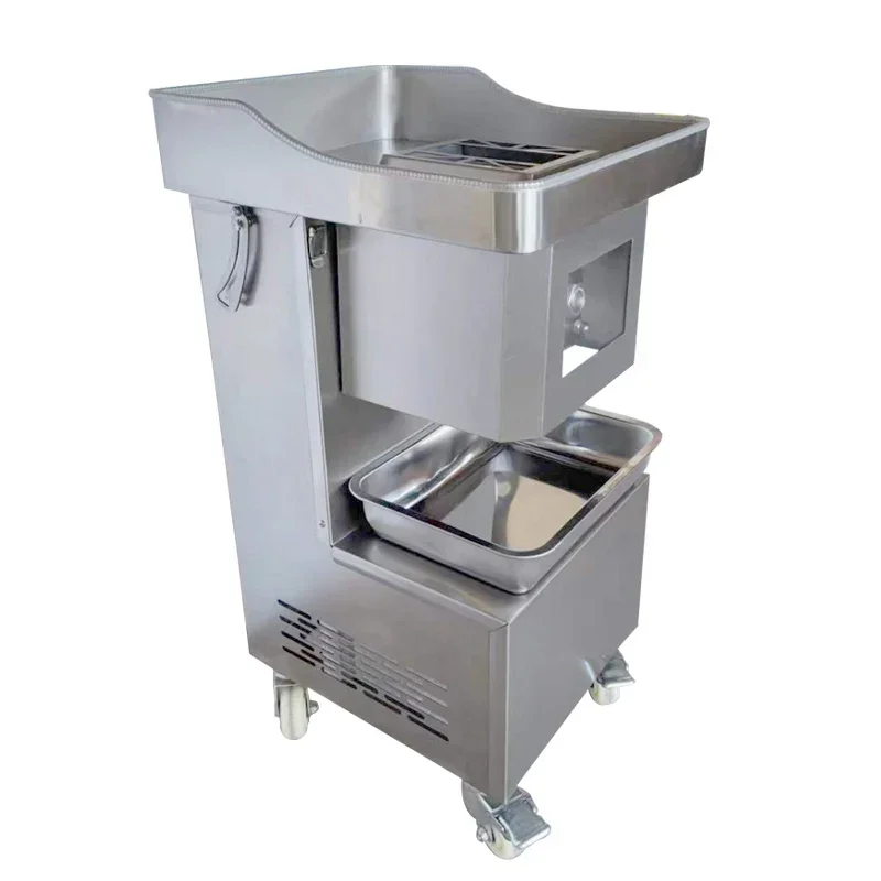 

110V 220V Meat Slicer For Pork Beef Mutton Chicken Breast Meat Cutting Machine Commercial Meat Strip Machine