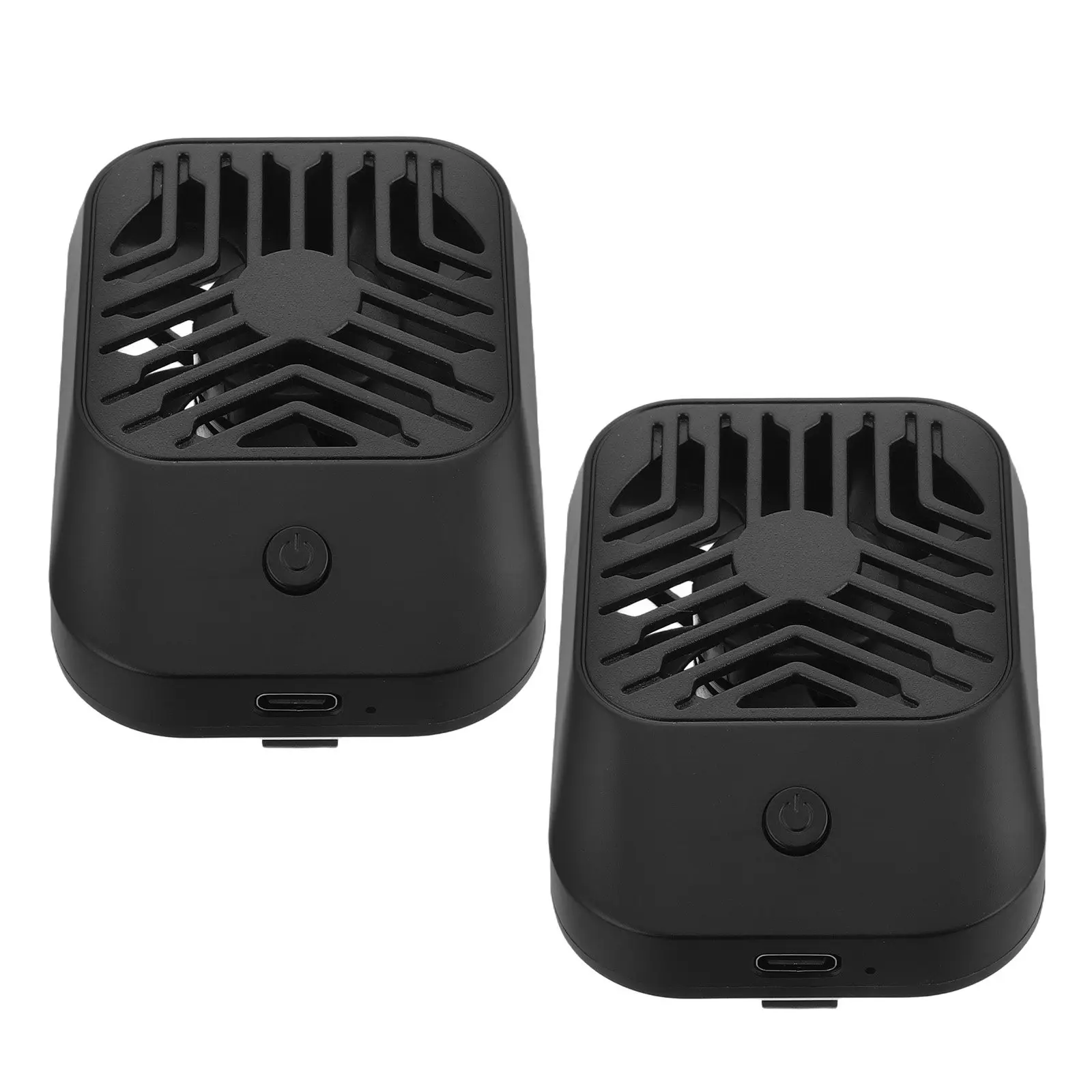 2Pcs Cell Phone Cooling Fan Lightweight Portable Radiator Clip Adjustable for Gaming Portable Use Phone Cooling Fan