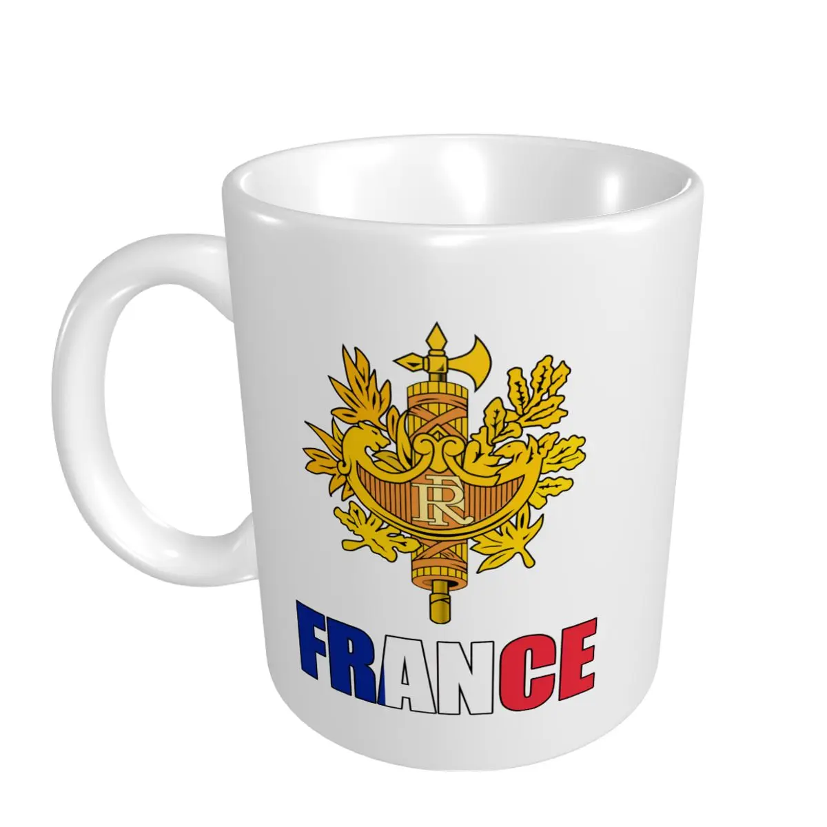 Mark Cup Mug France Letter Flag Emblem Coffee Mugs Tea Milk Water Cup Travel Mugs For Office Home