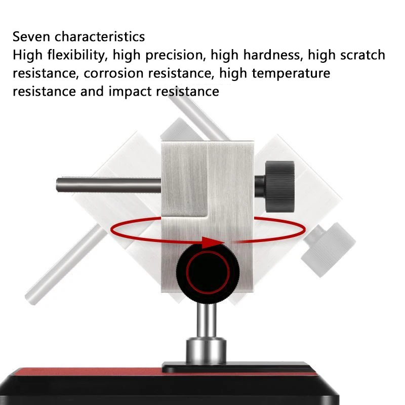 AT-Tvb AT-Tva Model Modified Stainless Steel Vise Craft Tool Directional Desktop Vise Universal Power Tool Parts Brand New