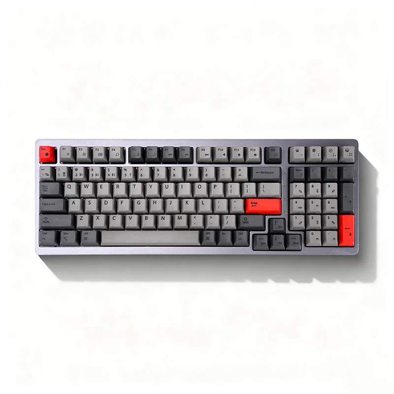 99-Key Full Size Triple-Mode Silent Mechanical Keyboard with Type-C Interface New Cherry Axis Brand