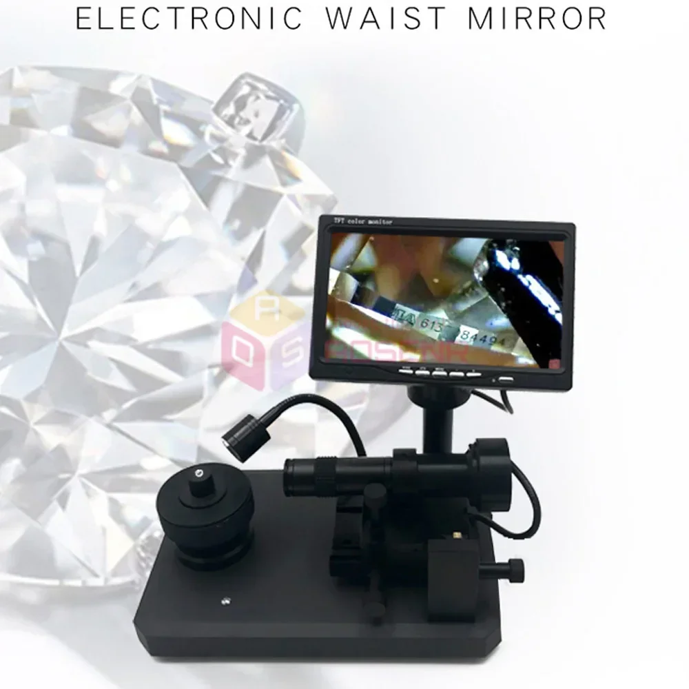 Digital LCD Microscope Jewelry Inspection Magnifying Gem Diamond Inspection Magnifier