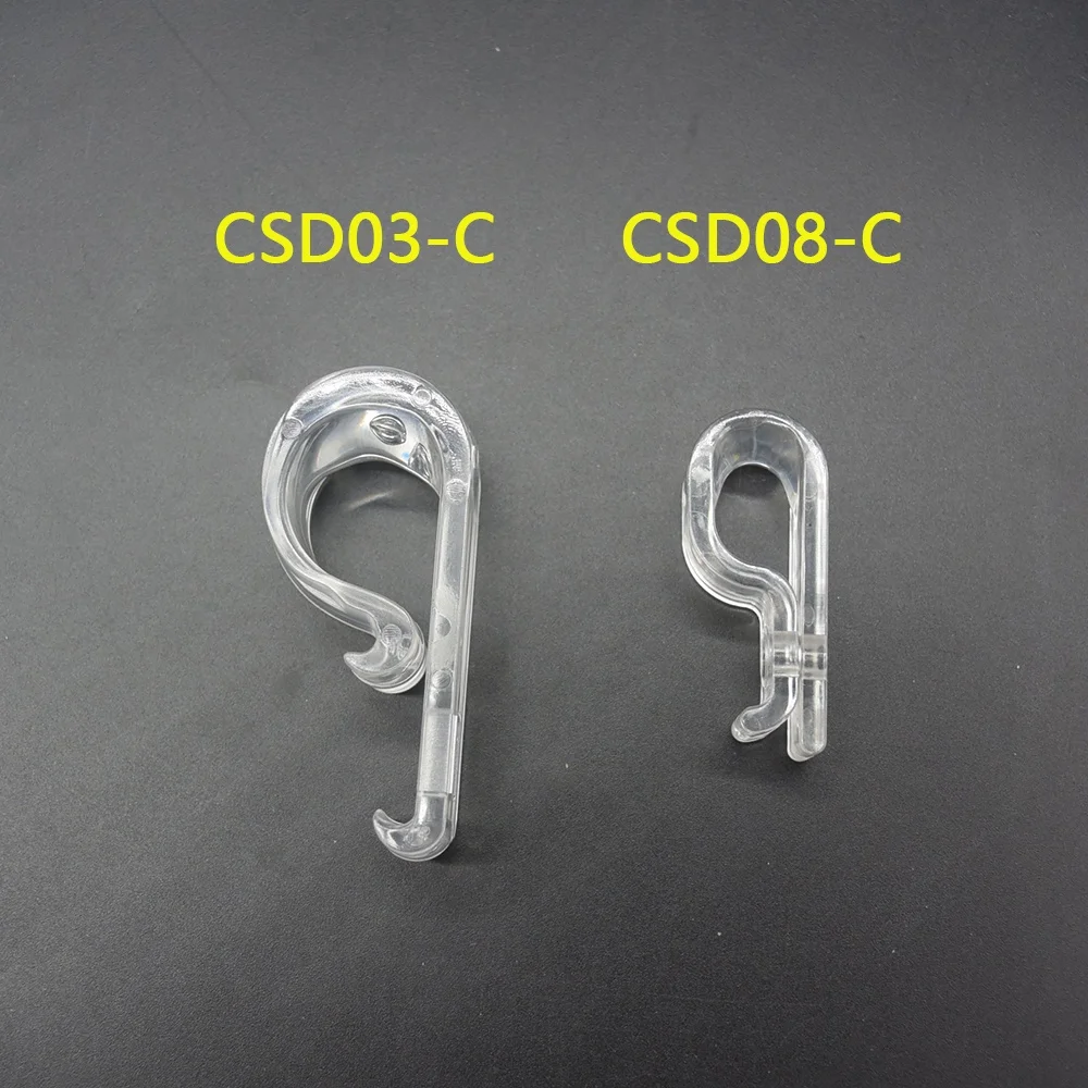 Atacado componentes de cortina de plástico corrente & cabo amarrar clipe para persianas cortina paredes acessórios decoração para casa parte