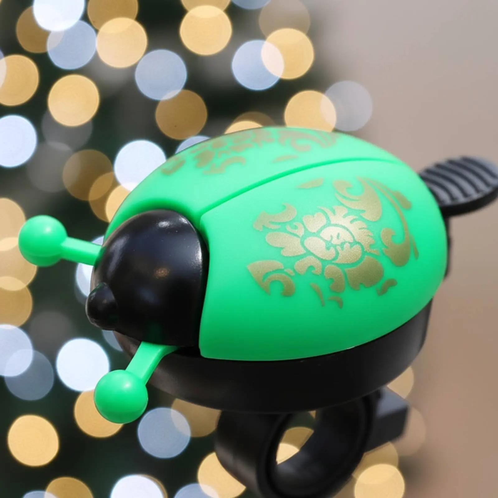 Ladybug Cycle Alarm Youngster-Appropriate Design Ladybug Bike Alarm Cartoon Bike Bike Chime Easy Installation Long-Lasting