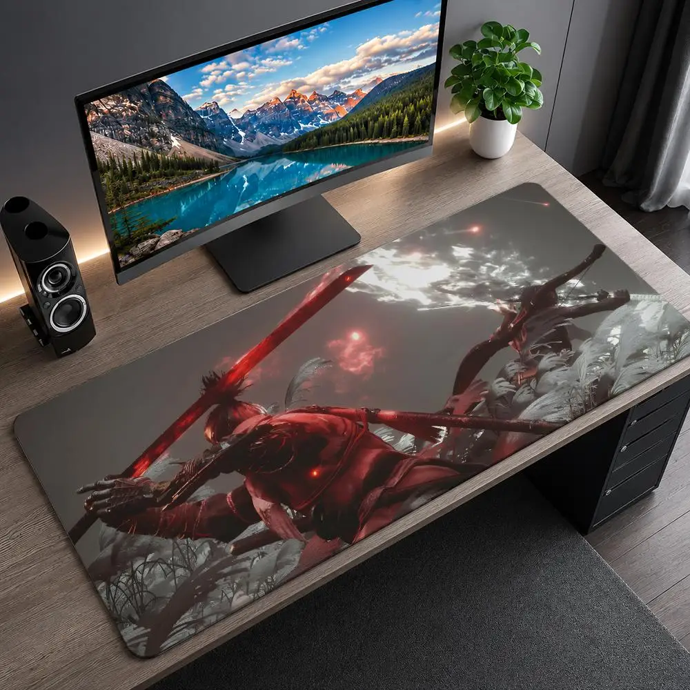 Sekiro Shadows Die Twice Mouse Pad Mousepad Large Gaming Mouse Pad LockEdge Thickened Computer Keyboard Table Desk Mat