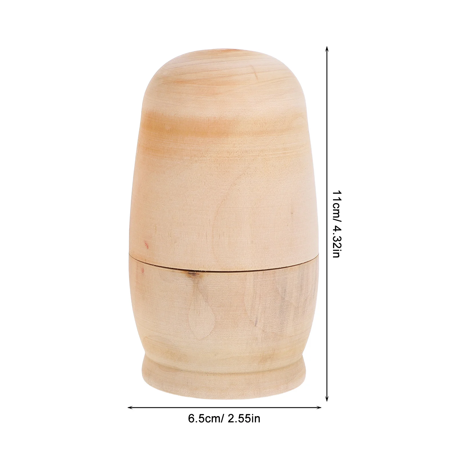 مجموعتان من لوازم الرسم الخشبية الروسية ماتريوسكا اليدوية للأطفال، ديكور سطح المكتب للحفلات اليدوية، هدية تعليمية إبداعية، نموذج DIY #3