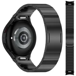 サムスンギャラクシーウォッチ用チタンメタルバンド,時計に簡単にフィット,6, 5プロ,40mm, 44mm, 6, 4つのクラシック,47mm, 46mmクレデンリンクブレスレットなし