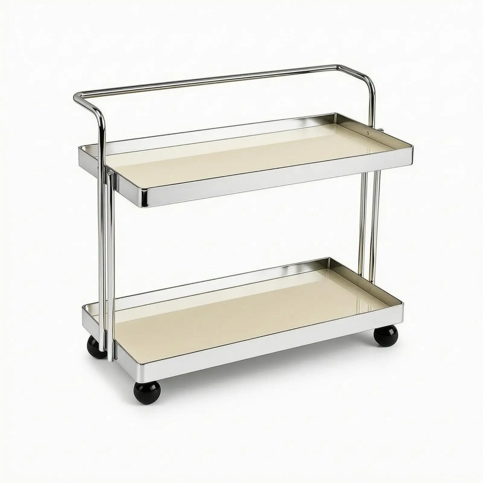 Two-Tier Storage Rack Compact Tray Space-Saving for Bathroom, Vanity