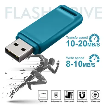 20 ks/lot barevný USB flash disk 1 GB 2 GB 4 GB 8 GB 16 GB paměťová karta flash disk 32 GB 64 GB 128 GB USB flash disk dárky U disk 10 nejlepší prodej 2GB paměť USB - №7