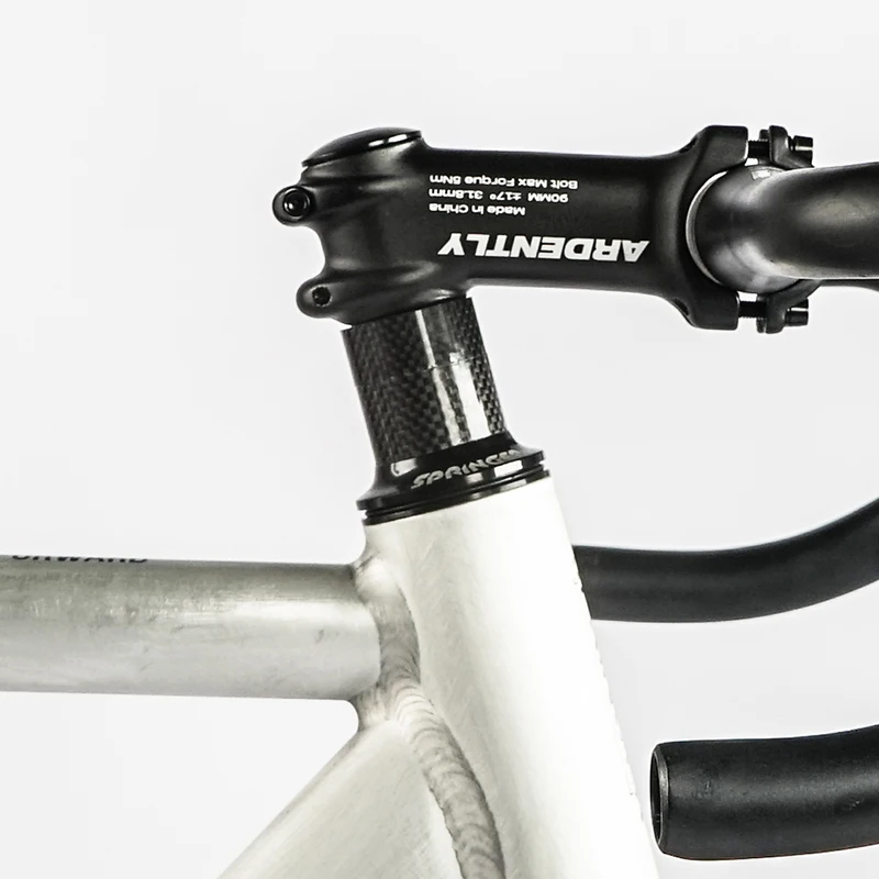 

ARDENTLY Bicycle Handlebar Stem 17 Degree 90 /110mm fixed Gear Track Bike 6061 Aluminum Alloy 31.8mm Stem Cycling Accessories