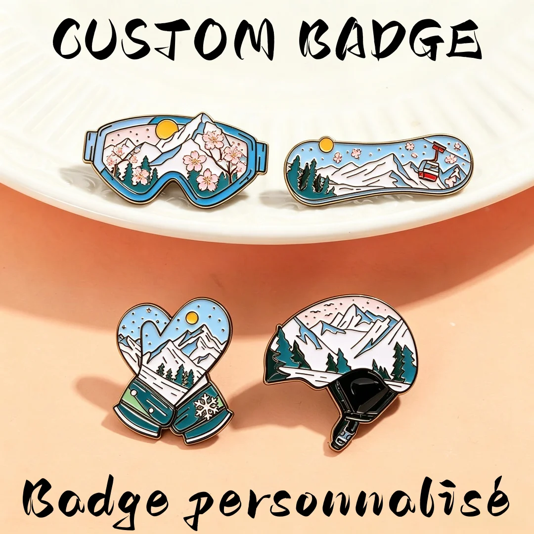 Custom Your Own Design Metal Soft Enamel Lapel Pins - Cute Enamel Pins and Badges From Wholesale Manufacturers