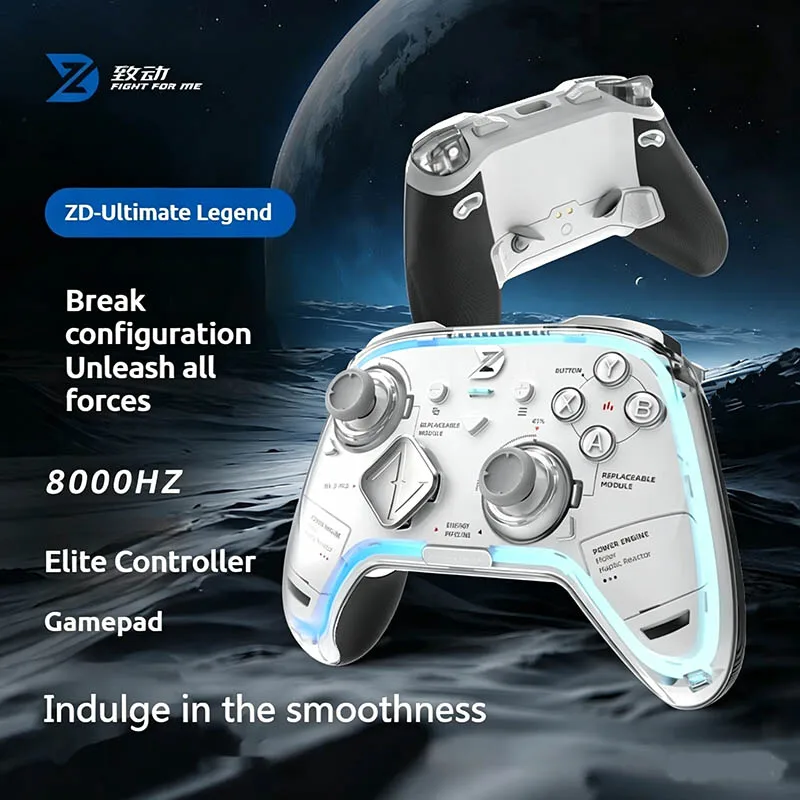 Manette de jeu ZD Ultimate Legend édition améliorée, manette modulaire élite, manette de téléphone Bluetooth, manette de jeu Ns, tablette, Steam, Xbox