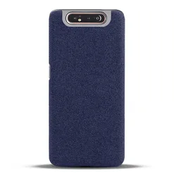 Luxury Febric Cloth Cases For Samsung Galaxy A80 Case Slim Retro Cloth Hard Phone Cover for Samsung A80 A 80 SM-A805F/DS 6.7''