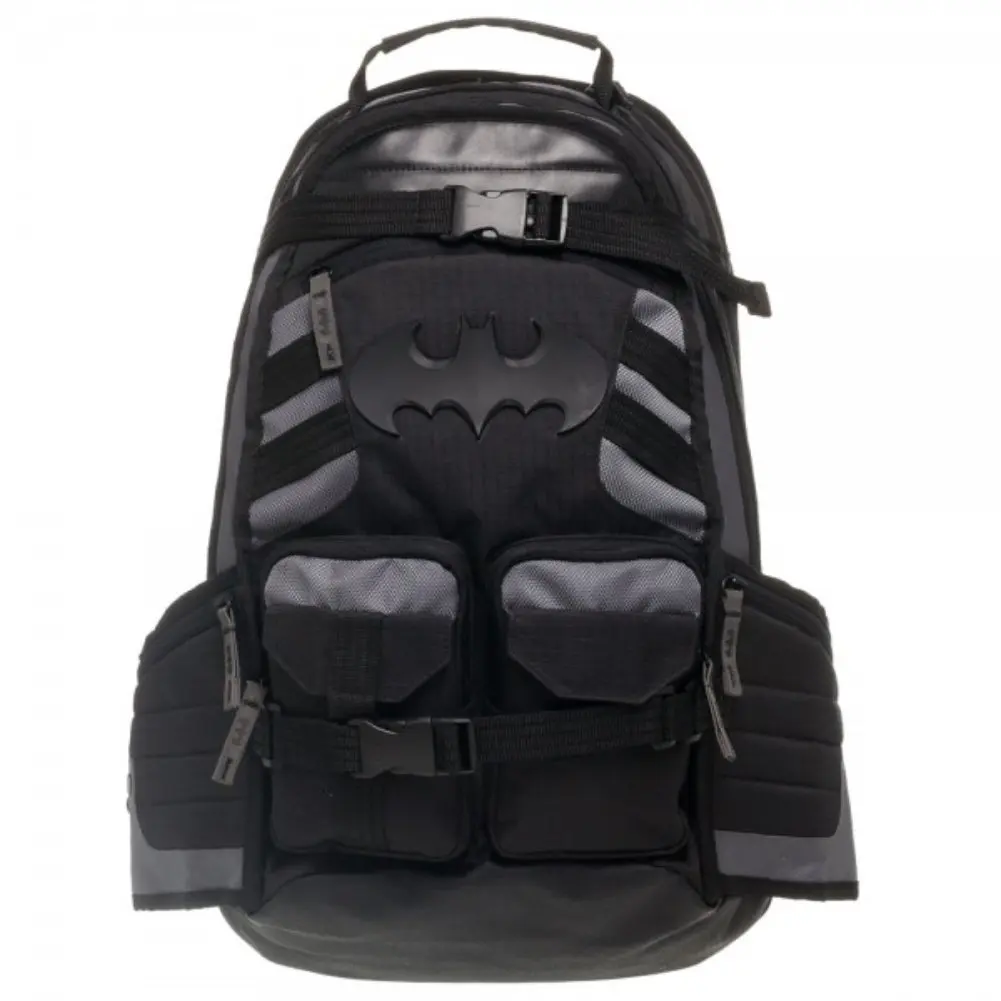 Marvel Deadpool Batman Laptop-Rucksack, Port, Schultasche, wasserdicht, Comic Convention, College-Rucksack, modische Freizeit