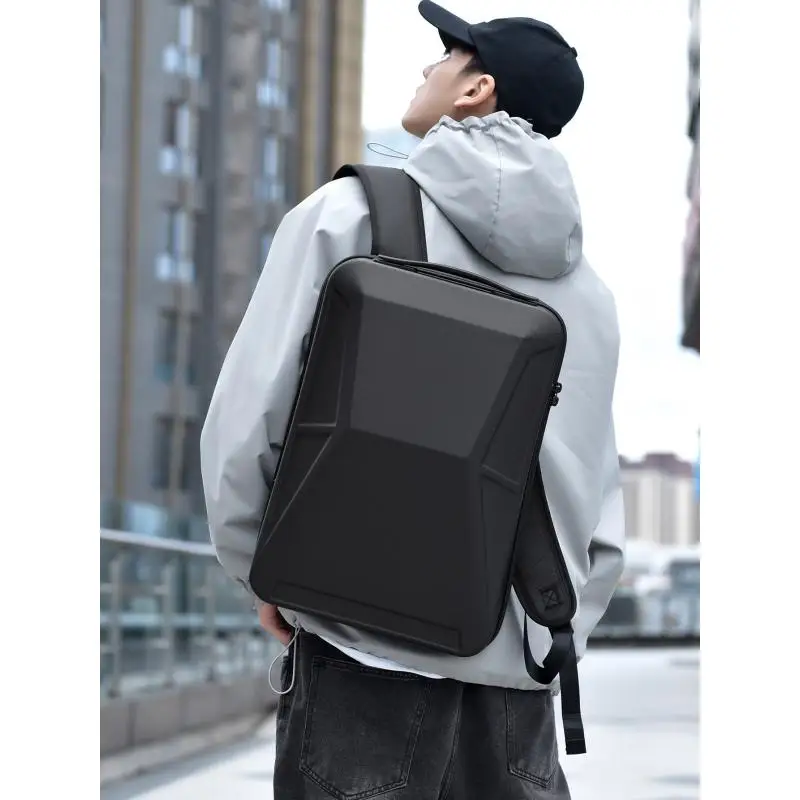 Hard Shell Backpack Men's Large Capacity 17.3-inch E-sports Game Backpack Expansion Computer Bag Theft Travel Riding Backpack