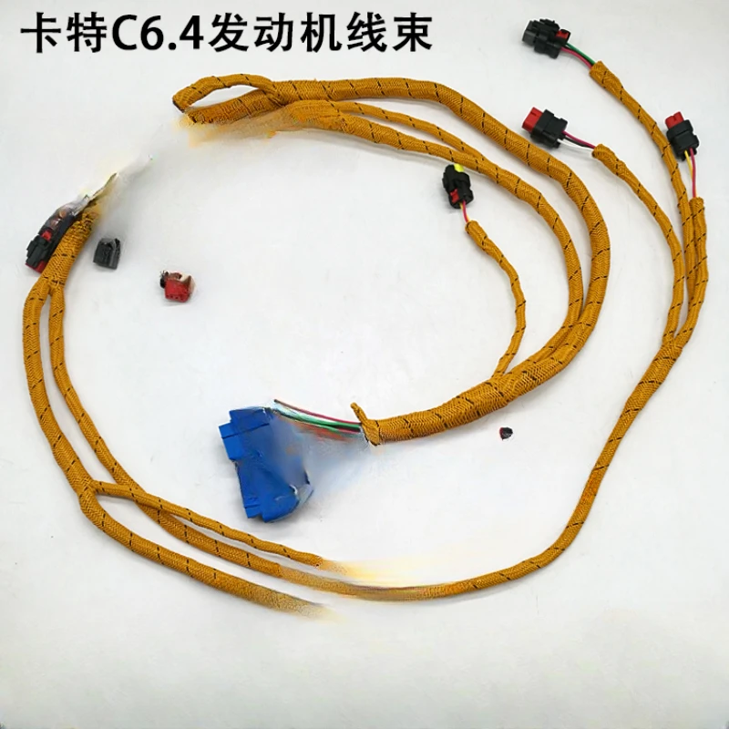 296-4617 excavator accessories 320D/323D/C6.4 electronic fuel injection engine wiring harness imported high-temperature