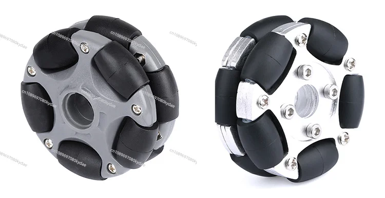 

58mm 82mm Metal Omnidirectional Wheel ROS Robot Car Platform Omni Motion DIY Accessory