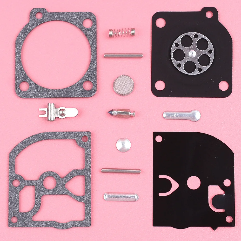 Carburetor Diaphragm Rebuild Repair Kit For Husqvarna 136 137 141 142 Zama RB 137 Chainsaw Part