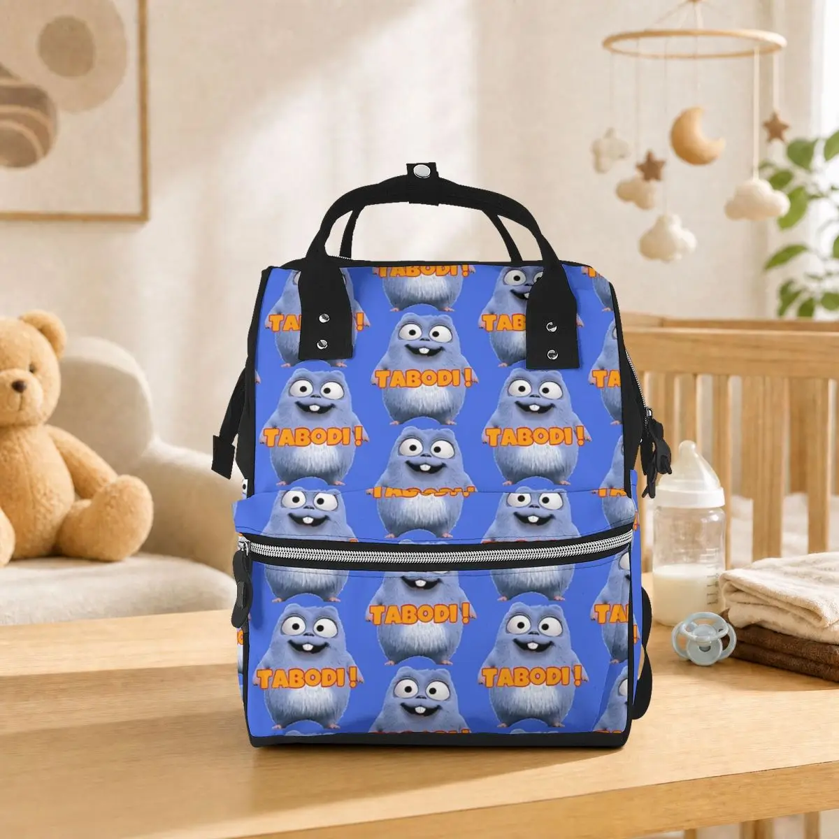 Grizzy And The Lemmings Student Backpack School Bag Hiking Travel Daypack for Men Women Bookbag Shoulder Bags