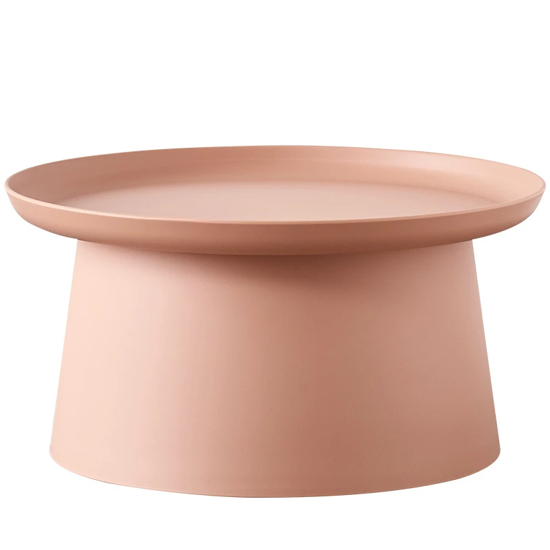 

Nordic Plastic Coffee Tables for Living Room Creative Round Coffee Table High Quality Side Table Desk Home Living Room Furniture