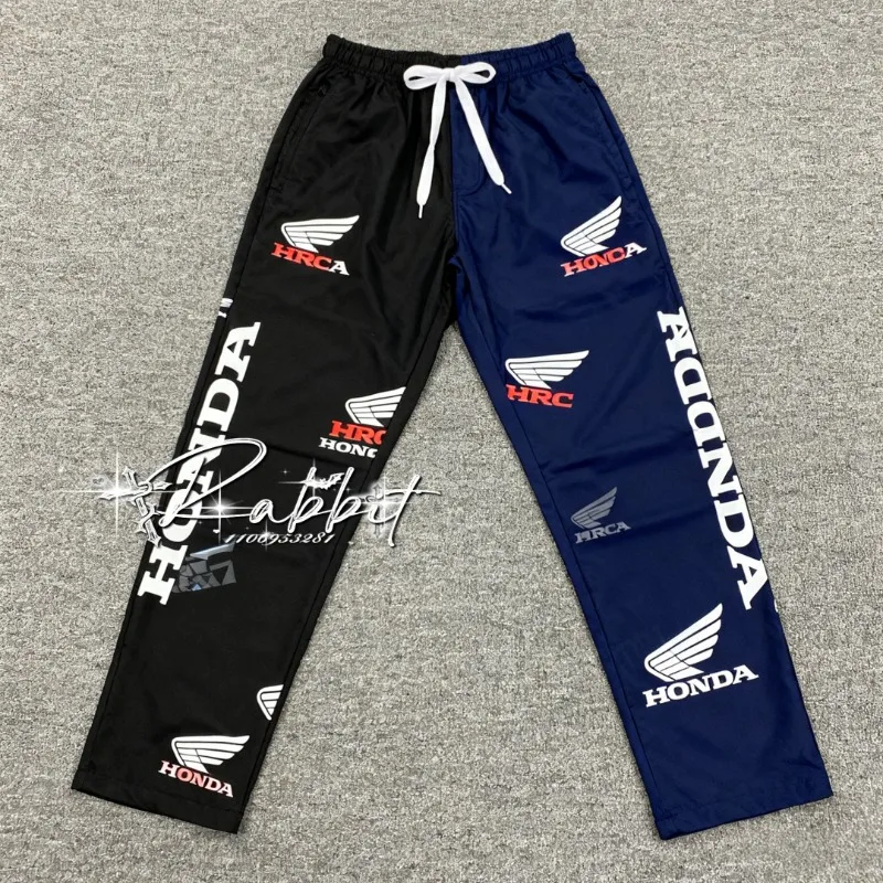 

Новинка 2025 года, уличные мотоциклетные гоночные внедорожные велосипедные скоростные сухие брюки, мужские повседневные брюки для любителей гоночной команды Honda