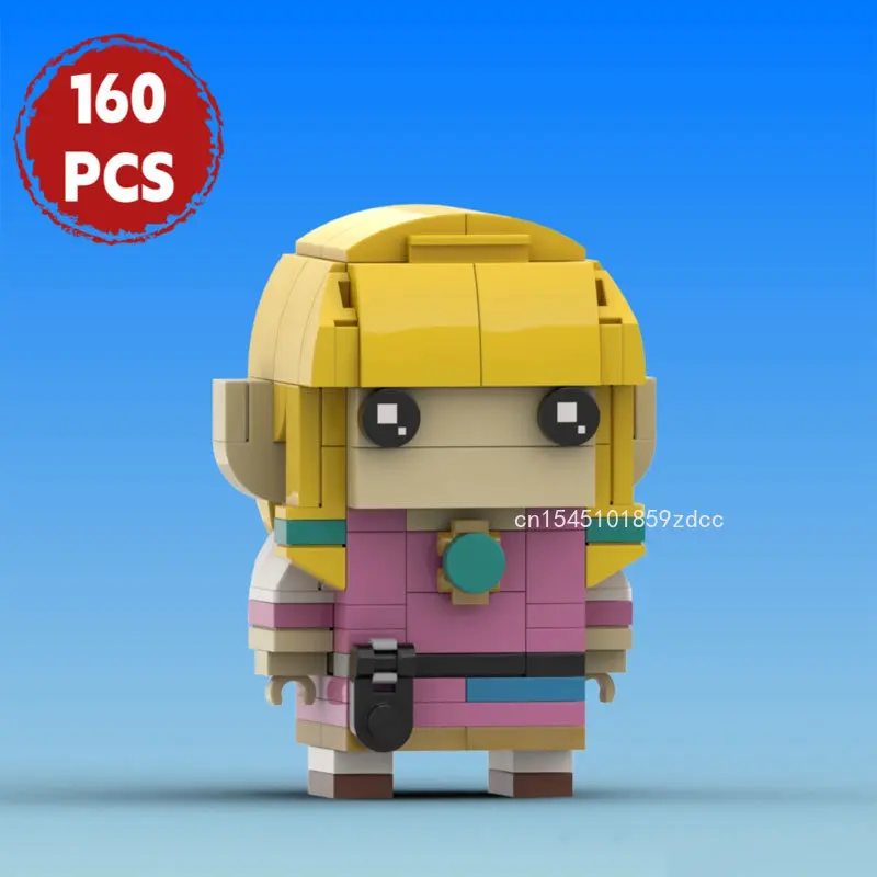 Moc Zeldaed Brickheadz Skywarderd Sword Twilighted Princess Model Building Blocks Game Action Figures Bricks Toys Birthday Gifts