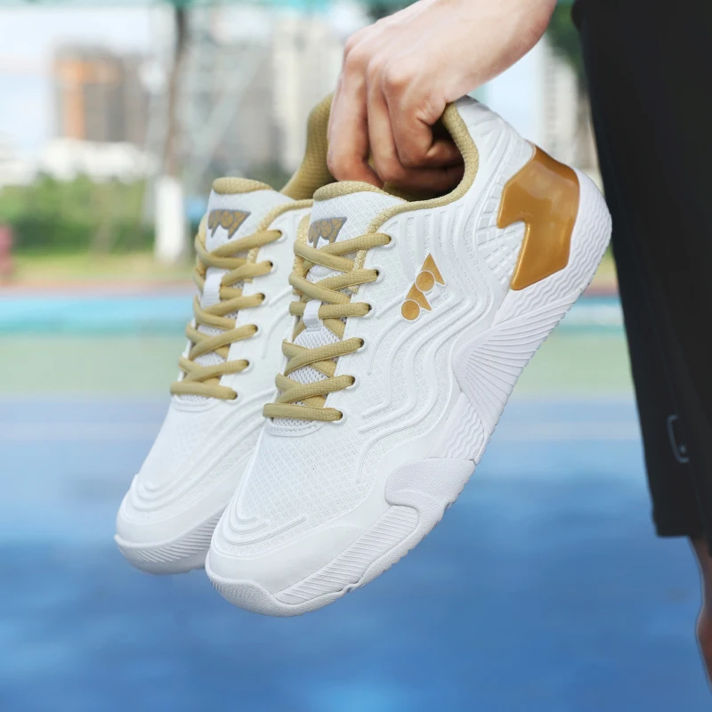 

Лидер продаж, мужская обувь для бадминтона, противоскользящая спортивная тренировочная удобная обувь для полевого тенниса, новинка 2025, роскошные дизайнерские кроссовки для мужчин и женщин