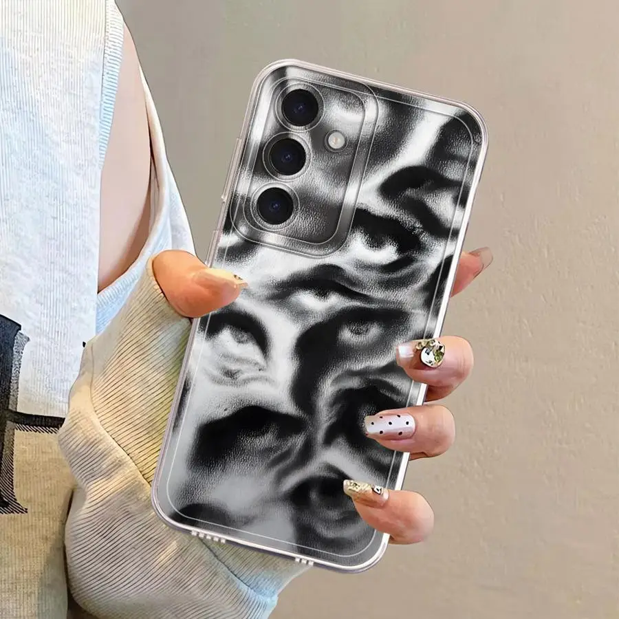 Case for Samsung Galaxy A52 A71 A72 A31 A12 A51 A21s A50 A52s A16 A32 Soft Phone Cover Innovative Creative Eyes