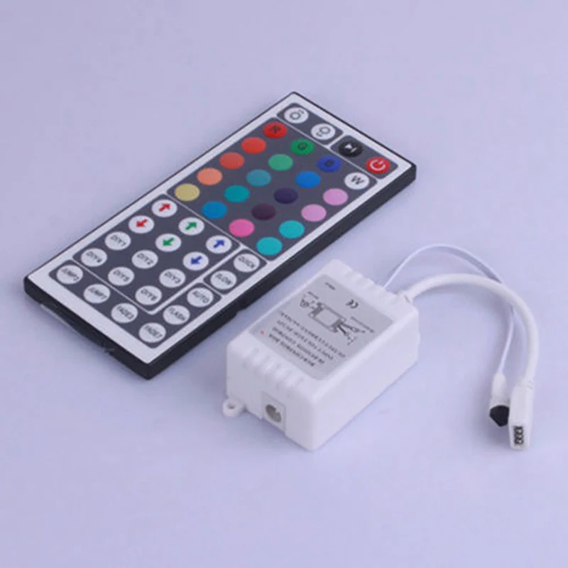 24 Button Wireless RGB LED Light Controller Ir Remote 12V Dimmer